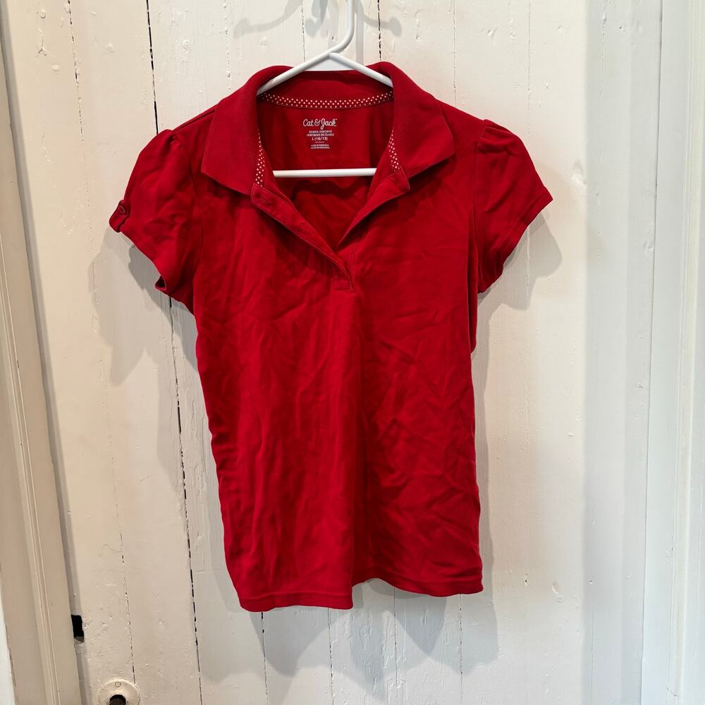 Cat & Jack Kids’ Polo Shirt size Large 10/12